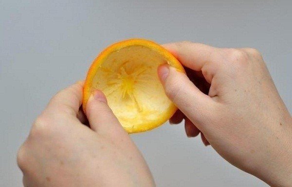 Выжимаем апельсины с кожурой