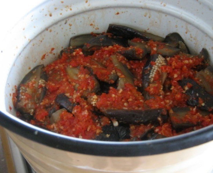 Кухня наизнанку баклажаны с помидорами