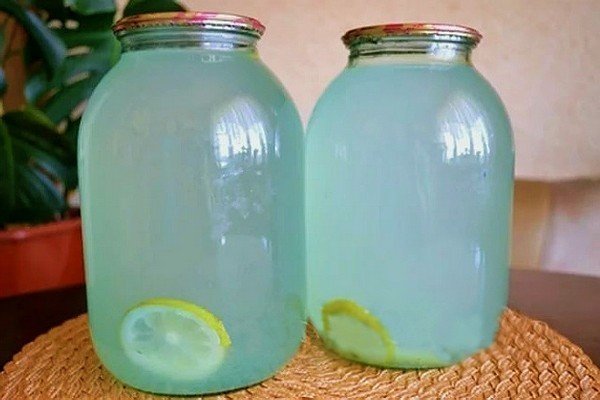 Березовый сок на зиму с лимоном и имбирем