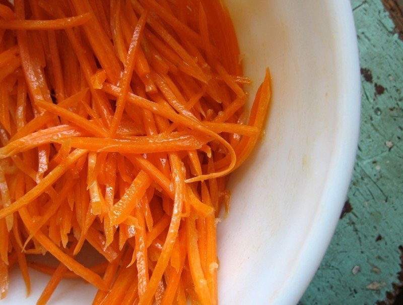 Корейский салат из моркови